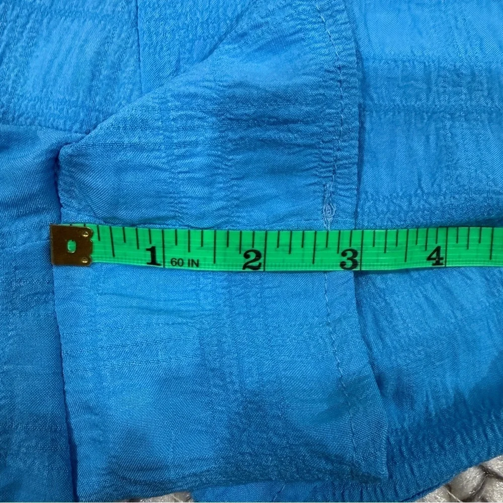 Unbranded Blue Twist Front Romper